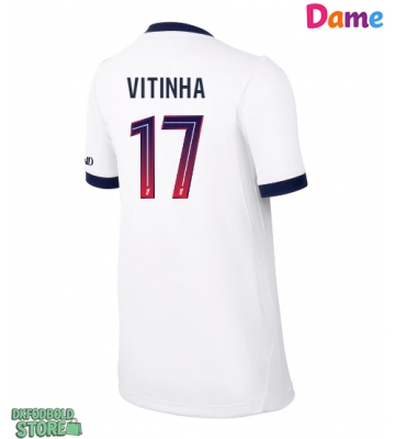 Paris Saint-Germain Vitinha #17 Replika Udebanetrøje Dame 2026-27 Kortærmet